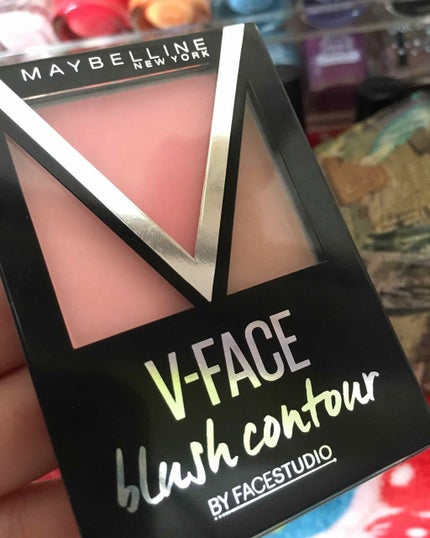 フェイスステュディオ Vフェイス ブラッシュ/MAYBELLINE NEW YORK/パウダーチークを使ったクチコミ(1枚目)