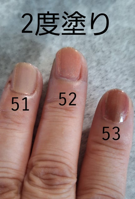 エクセル ネイルポリッシュ N NL51 ラブラドライト(限定色)/excel/マニキュアを使ったクチコミ(3枚目)