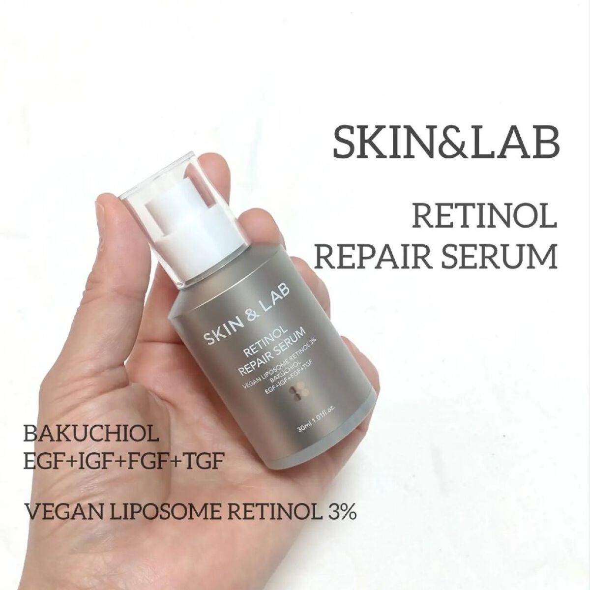 ヴィーガンリポソームレチノールセラム/SKIN&LAB/美容液を使ったクチコミ（1枚目）