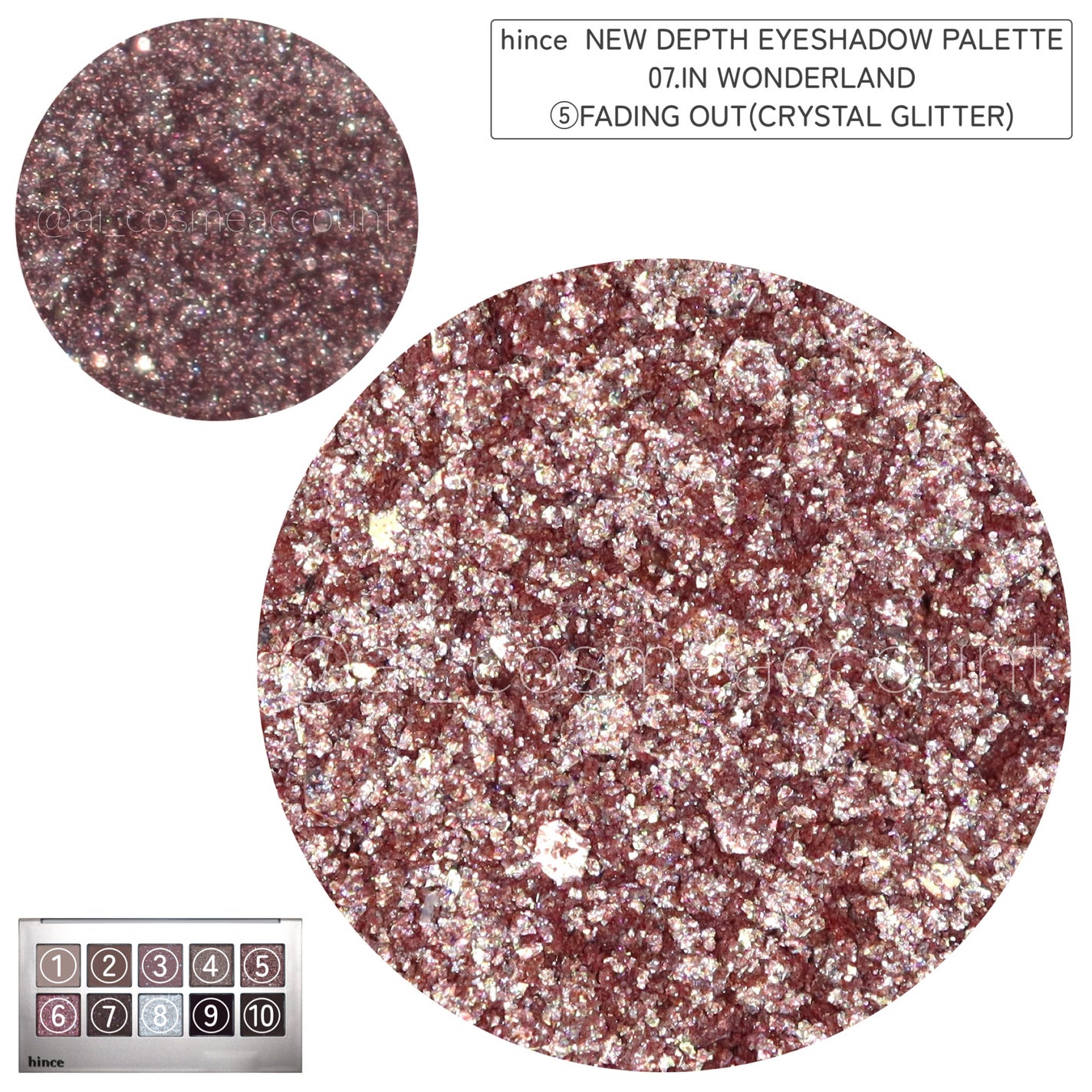 ニューデップスアイシャドウパレット/hince/アイシャドウパレットを使ったクチコミ(2枚目)