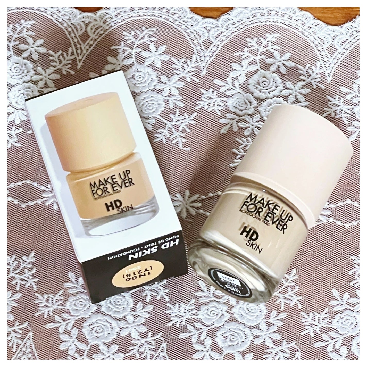 HDスキンファンデーション/MAKE UP FOR EVER/リキッドファンデーションを使ったクチコミ(2枚目)