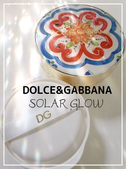 ソーラーグロウ ヘルシーグロウ クッションファンデーション/DOLCE&GABBANA BEAUTY/クッションファンデーションを使ったクチコミ(1枚目)