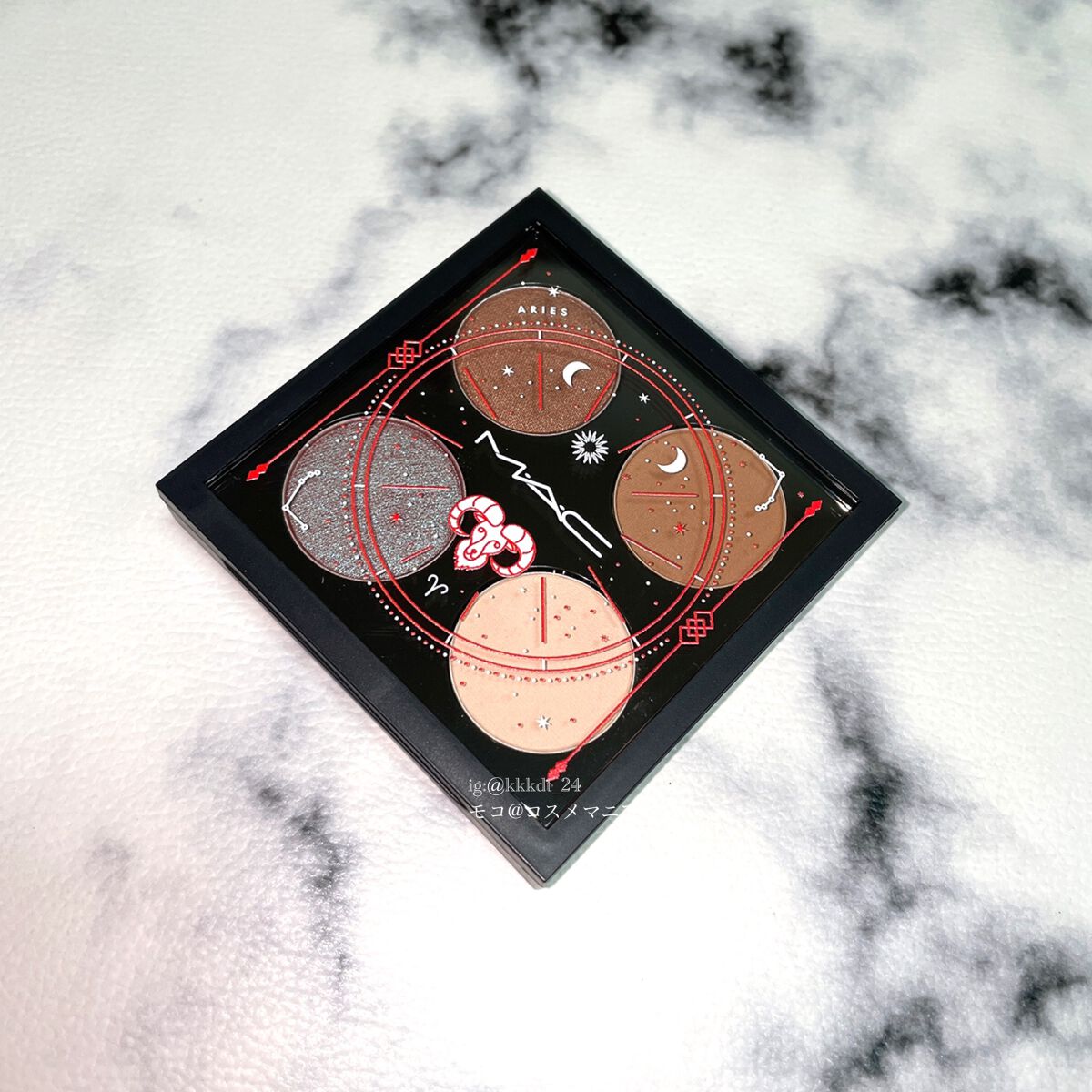 ASTRO PALETTE COLLECTION(アストロ パレット コレクション) 牡羊座(パレットケース)/M・A・C/アイシャドウパレットを使ったクチコミ（2枚目）