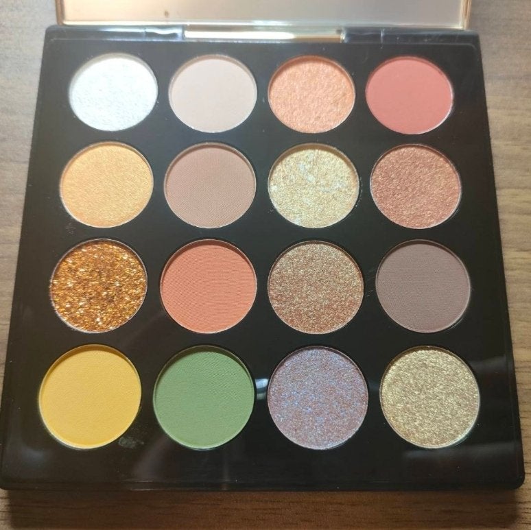 大英博物館 エジプトシリーズ アイシャドウパレット/ZEESEA/アイシャドウパレットを使ったクチコミ(2枚目)