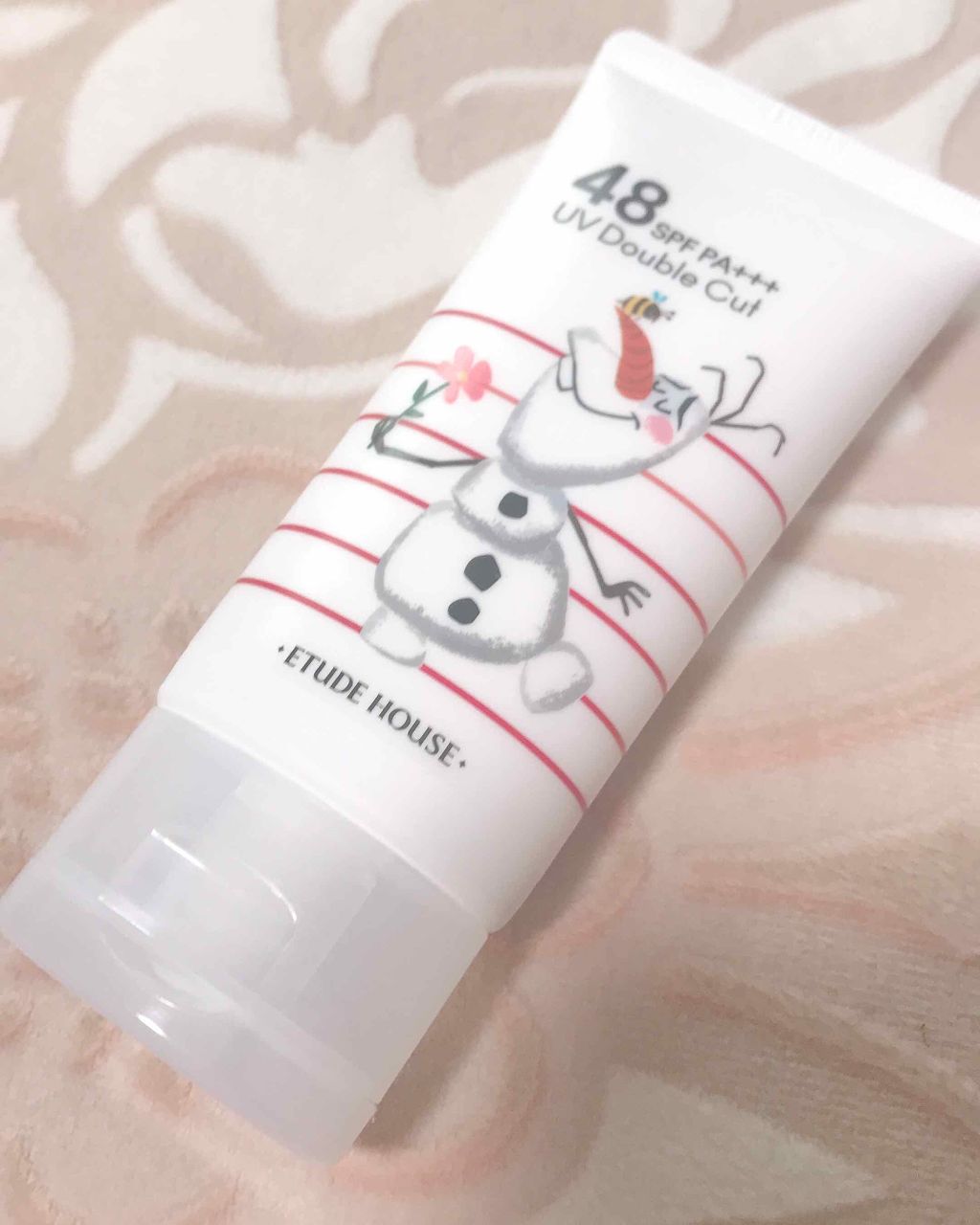 ダブルカット トーンアップUVフルイド/ETUDE/日焼け止め・UVケアを使ったクチコミ（1枚目）