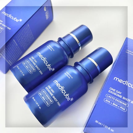 ゼロ1DAYエクソソームショット7500/MEDICUBE/美容液を使ったクチコミ(1枚目)