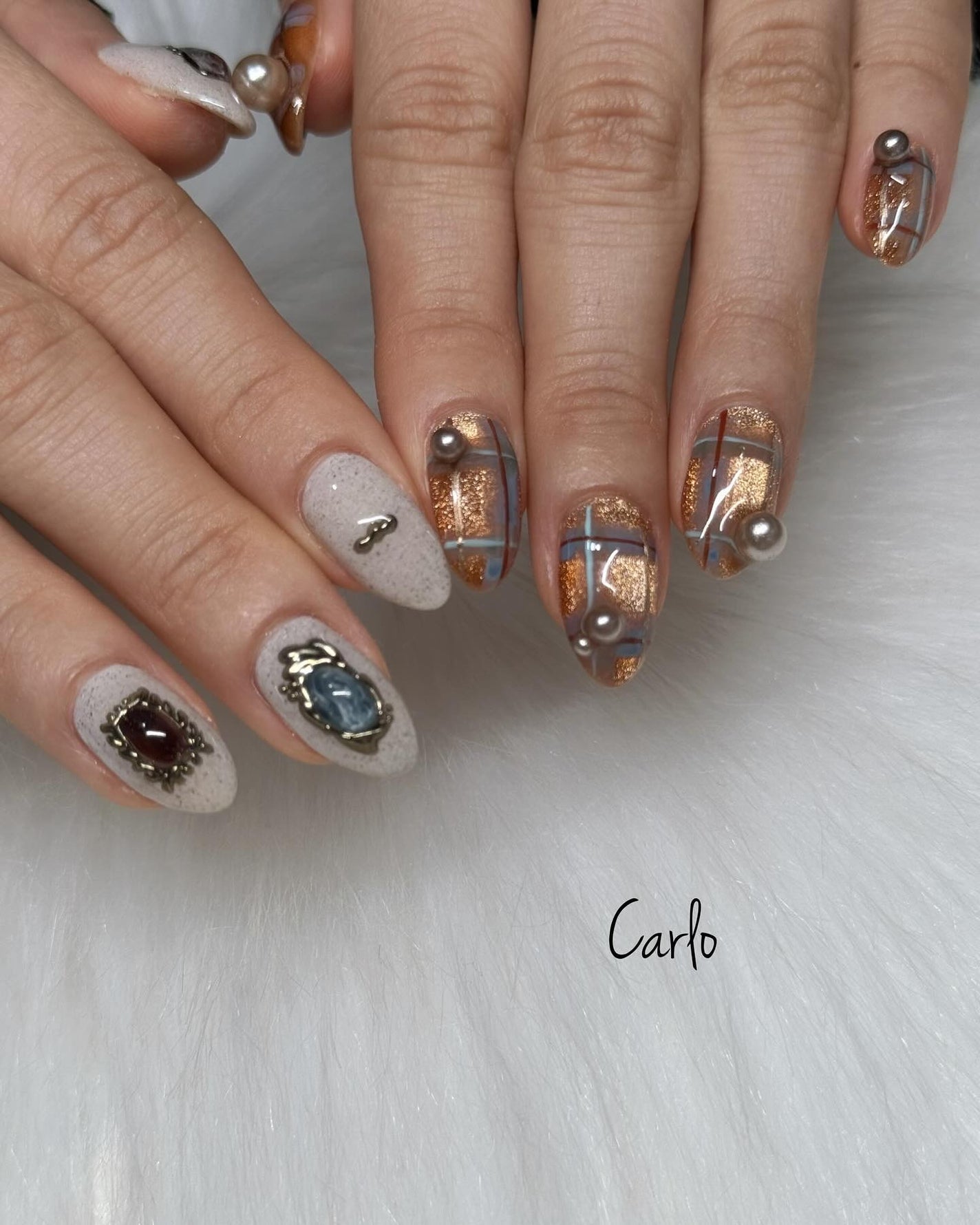 YUKA on LIPS 「【☾150minart】所沢市ネイルサロン|Carlo.#マグ..」(1枚目)