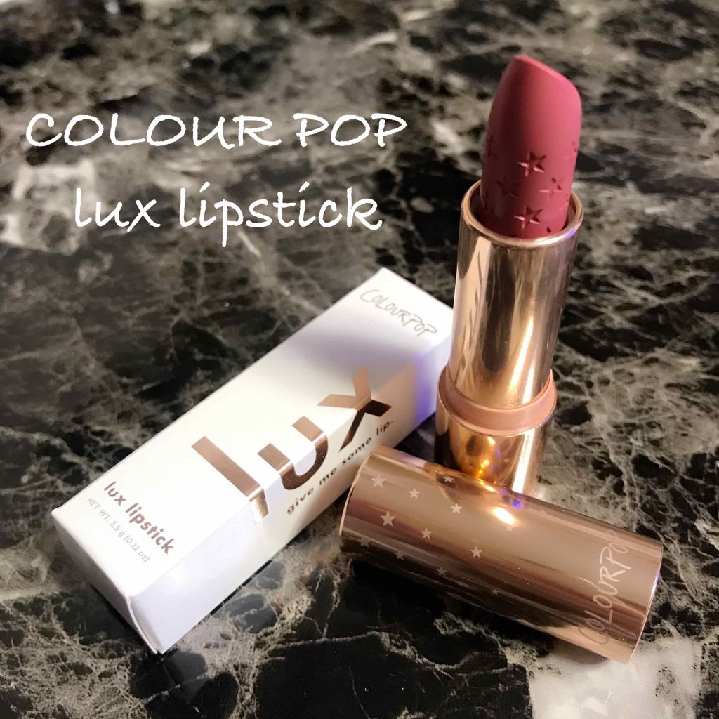 LUX LIPSTICK/ColourPop/口紅を使ったクチコミ（1枚目）