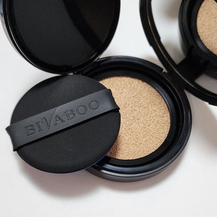 ベルベットジュエルクッション/BIVABOO/クッションファンデーションを使ったクチコミ(2枚目)