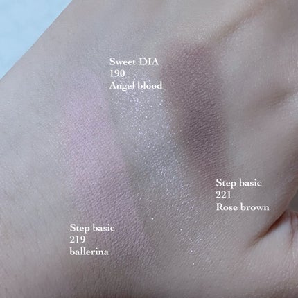STEP BASIC EYESHADOW/Ameli/単色アイシャドウを使ったクチコミ(4枚目)
