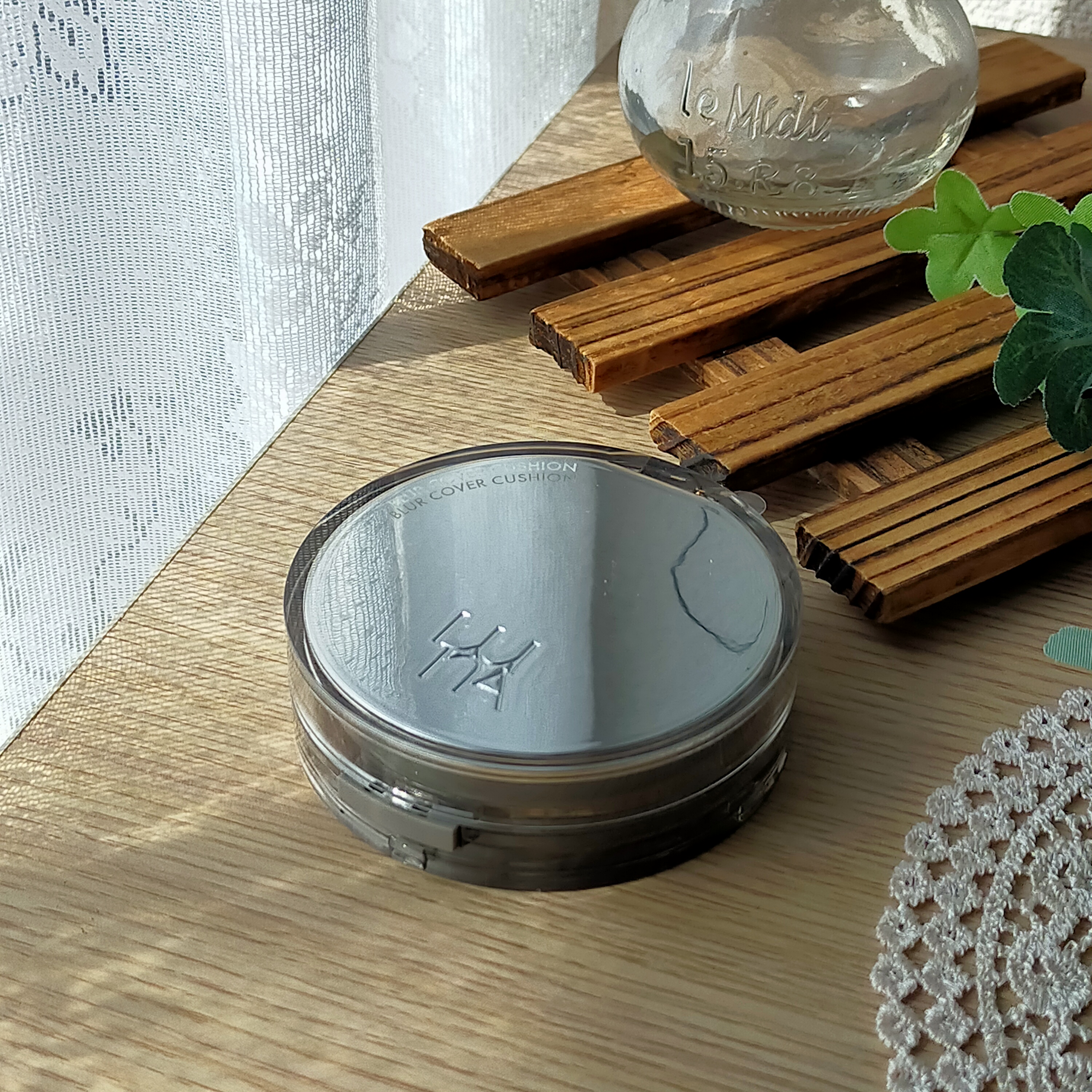 ブラーカバークッション/LUNA/クッションファンデーションを使ったクチコミ（1枚目）