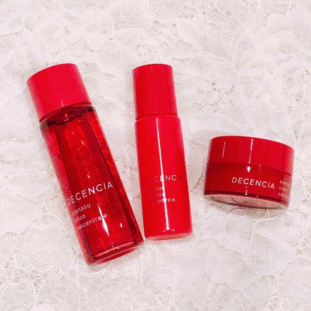 アヤナス トライアルセット/DECENCIA/スキンケアキットを使ったクチコミ(1枚目)