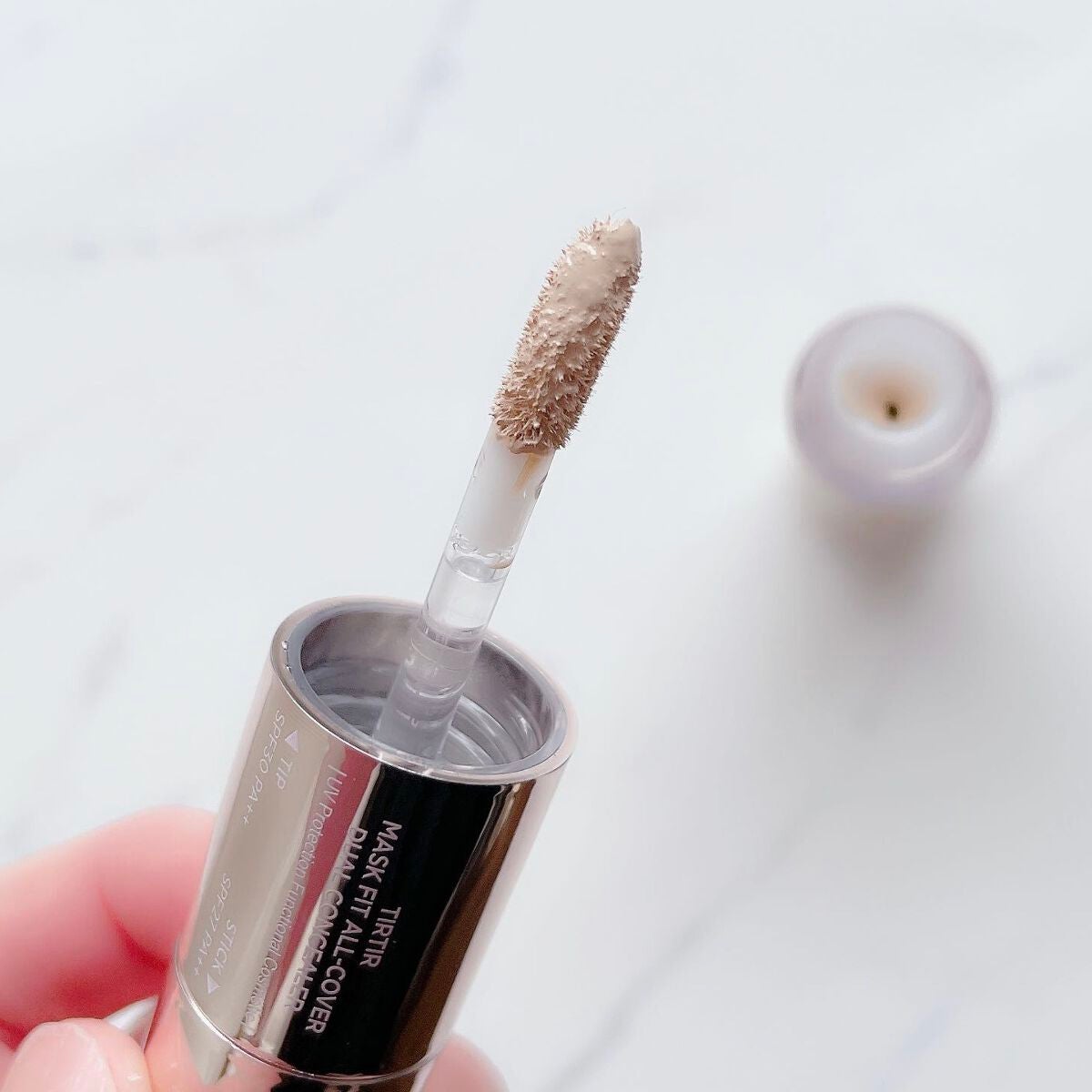 マスクフィットオールカバーデュアルコンシーラー/TIRTIR(ティルティル)/コンシーラーを使ったクチコミ(5枚目)