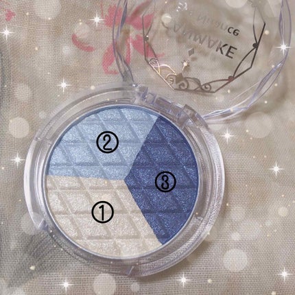 アイニュアンス/キャンメイク/アイシャドウパレットを使ったクチコミ(2枚目)