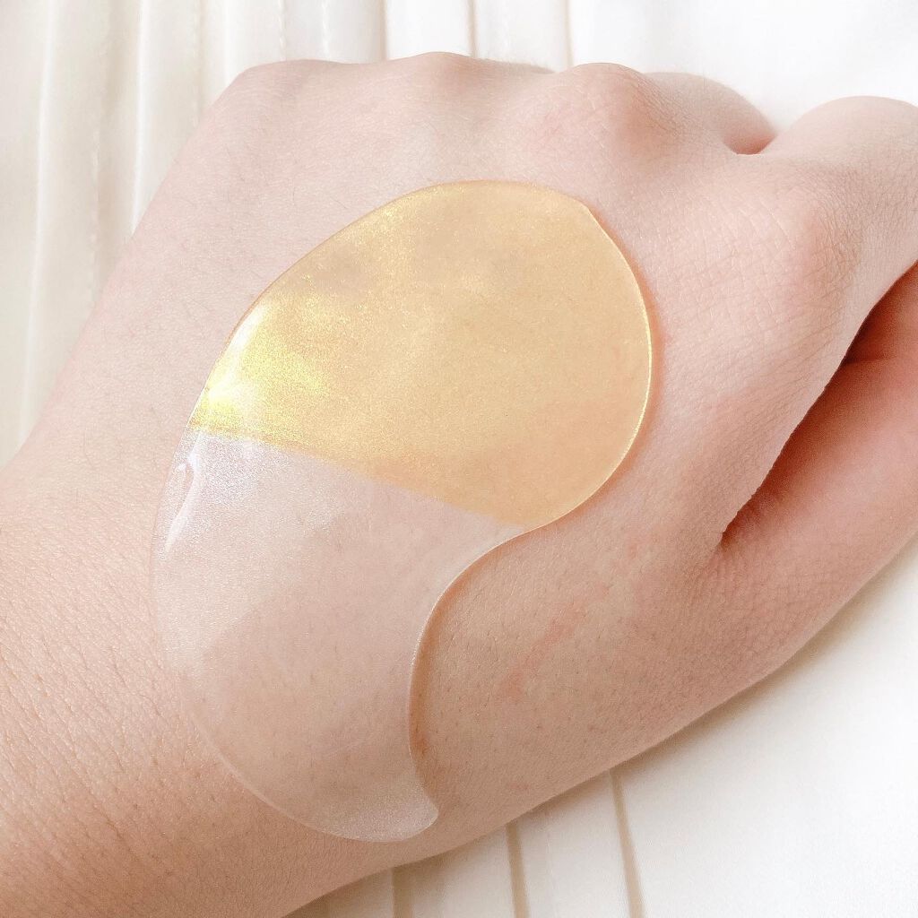 GOLD COLLAGEN DUAL EYE PATCH/SNP/アイケア・アイクリームを使ったクチコミ(4枚目)