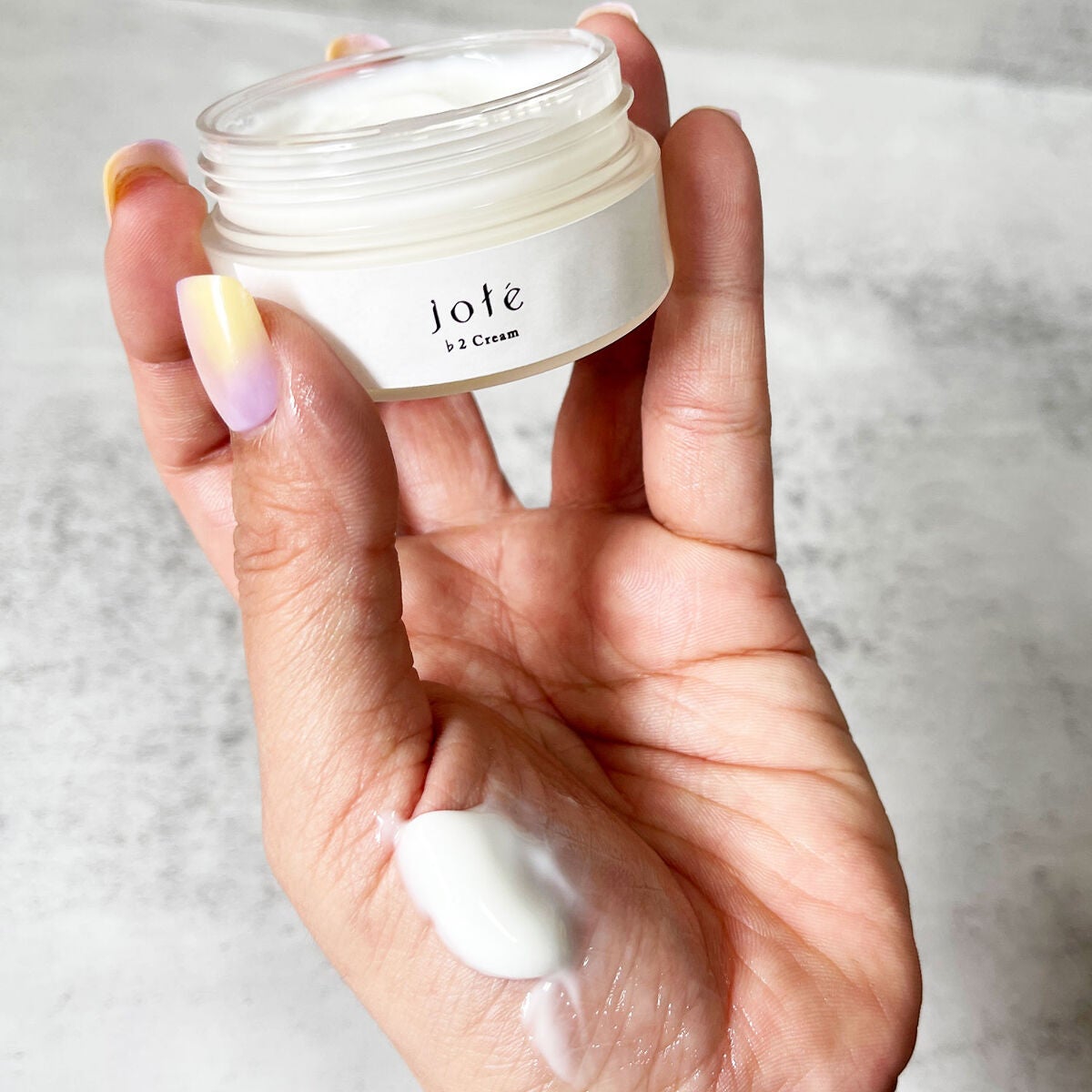 jote ♭2 (フラット2)Cream 《金木犀の香り》/jote/フェイスクリームを使ったクチコミ(2枚目)