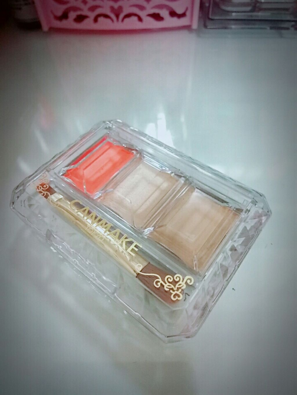 シークレットカラーアイズ/キャンメイク/アイシャドウパレットを使ったクチコミ(1枚目)