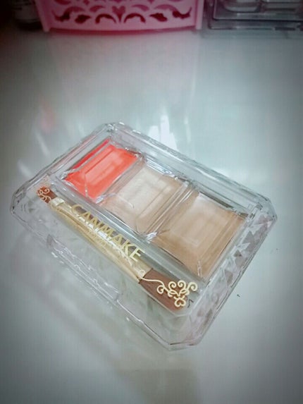 シークレットカラーアイズ/キャンメイク/アイシャドウパレットを使ったクチコミ(1枚目)