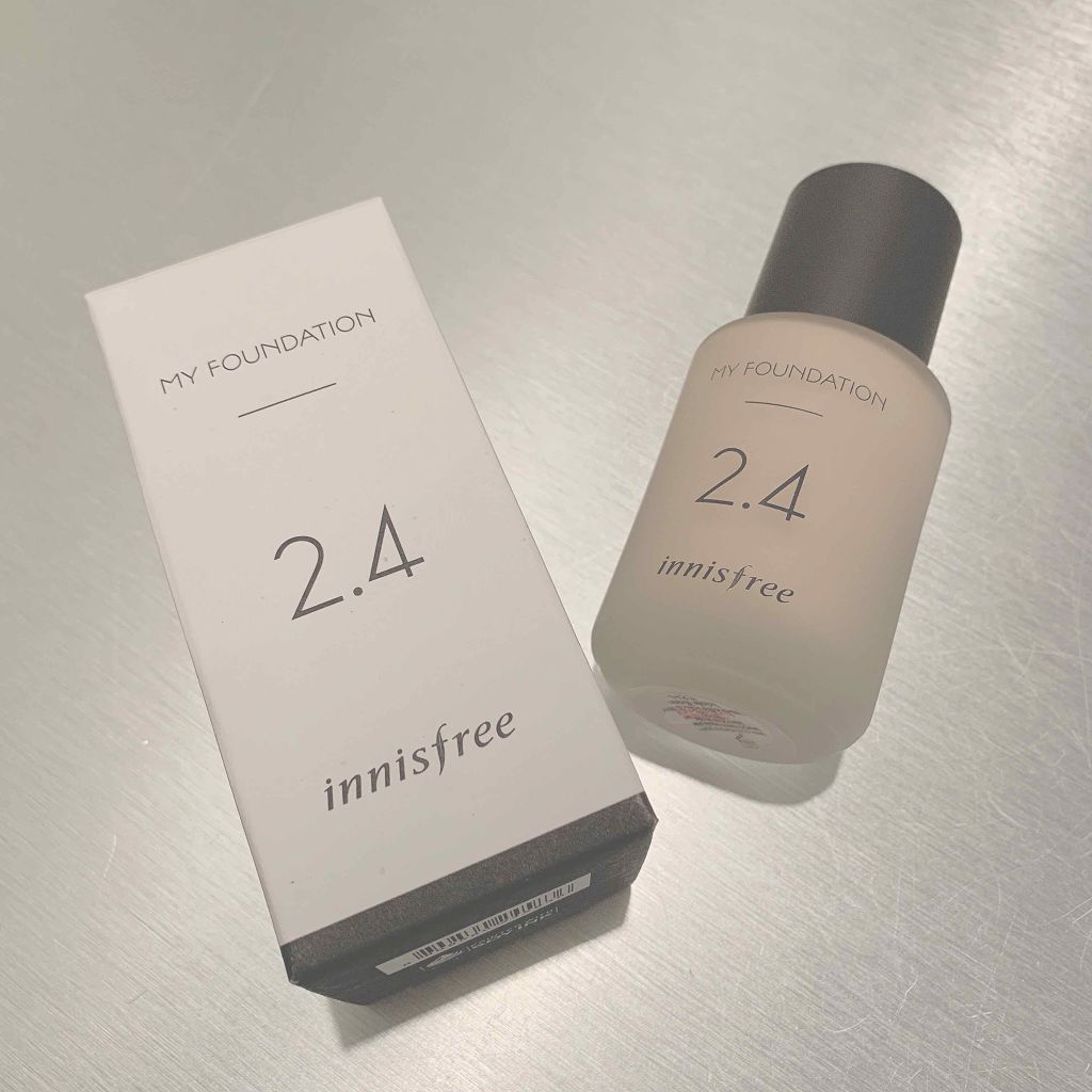 マイファンデーション/innisfree/リキッドファンデーションを使ったクチコミ(1枚目)