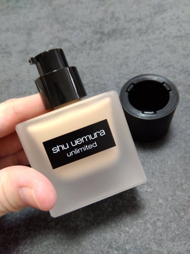 アンリミテッド ラスティング フルイド/shu uemura/リキッドファンデーションを使ったクチコミ（2枚目）