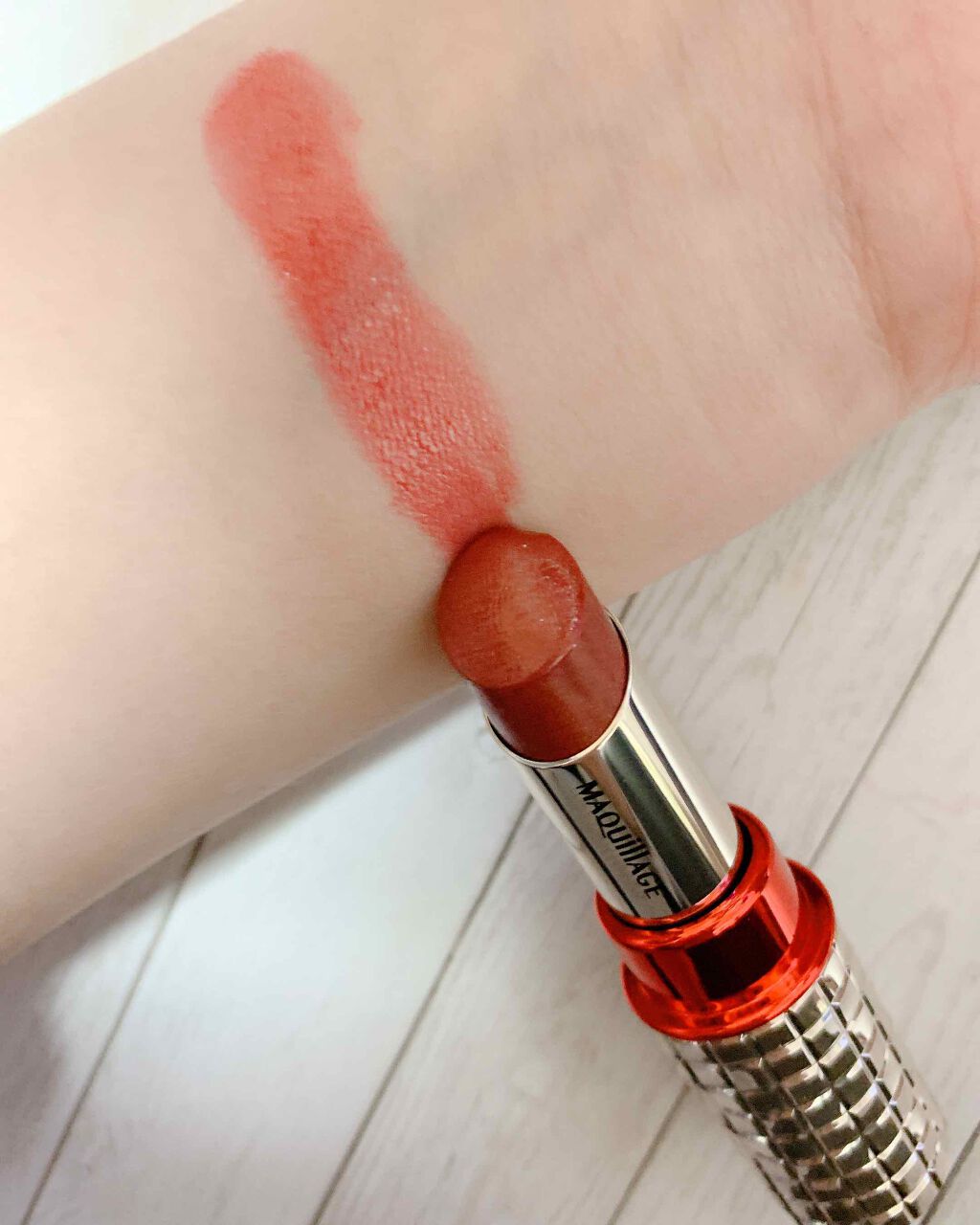 ドラマティックパウダリー UV/マキアージュ/パウダーファンデーションを使ったクチコミ（2枚目）