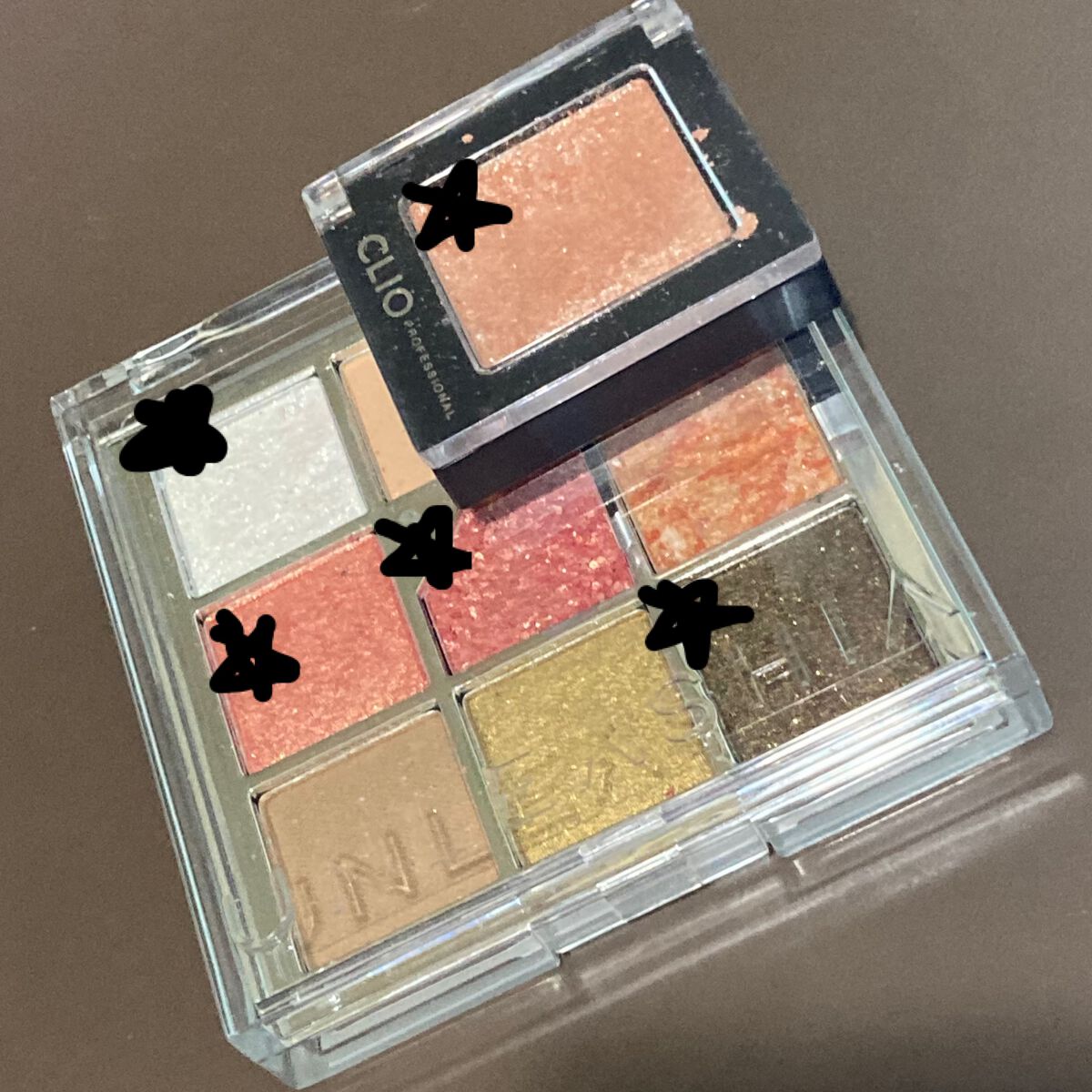 プロ シングル シャドウ/CLIO/単色アイシャドウを使ったクチコミ（2枚目）