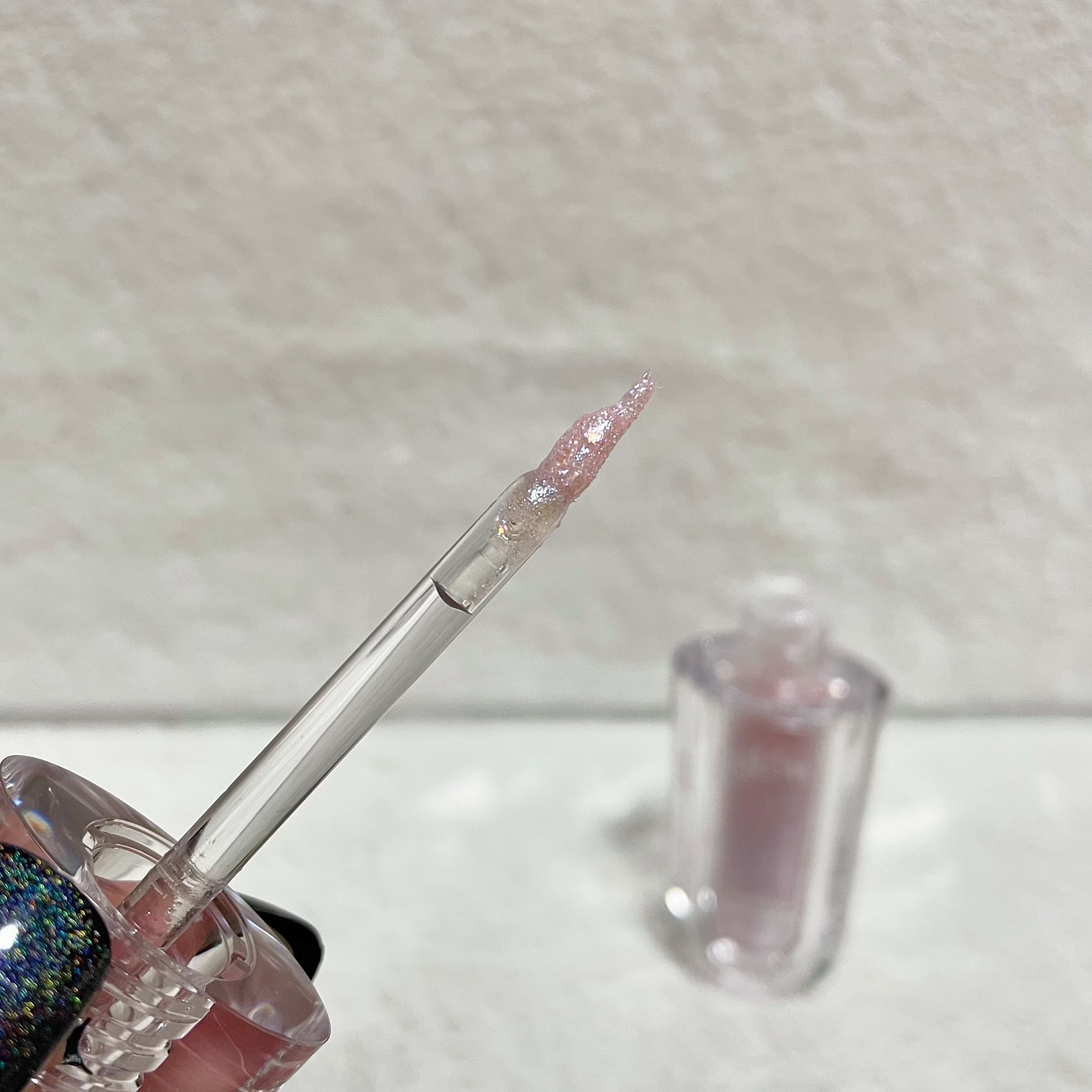 グラスグリッター/glow/グリッターを使ったクチコミ（2枚目）