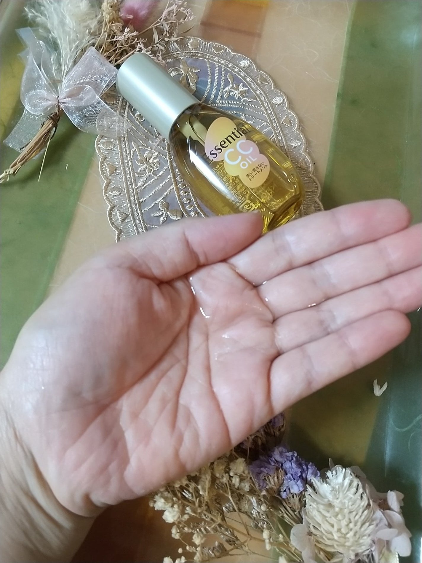 CCオイル/エッセンシャル/ヘアオイルを使ったクチコミ(1枚目)