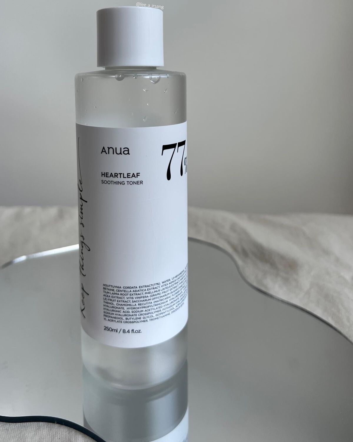 ドクダミ 77 スージングトナー/Anua/化粧水を使ったクチコミ（2枚目）