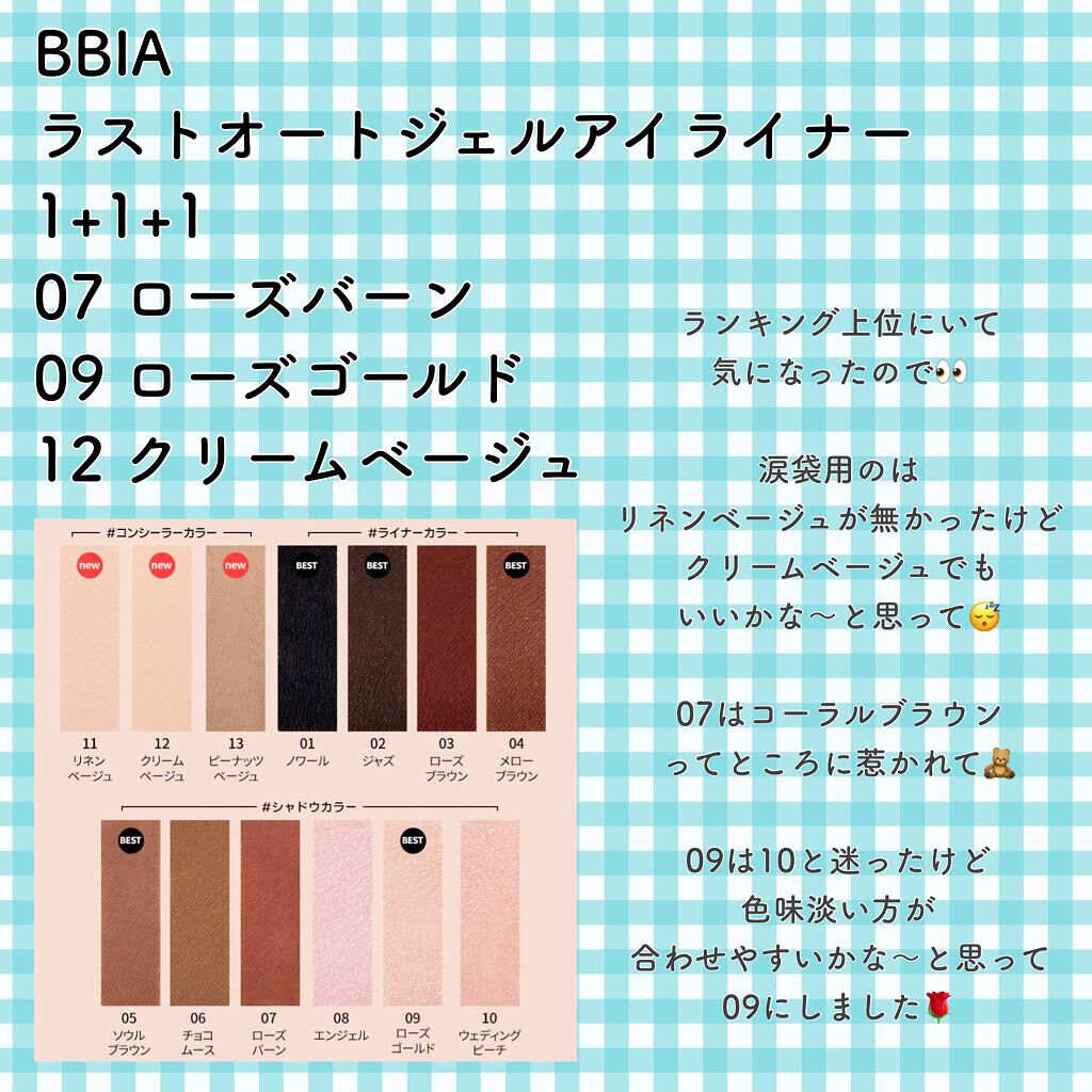 ラストオート ジェルアイライナー/BBIA/ジェルアイライナーを使ったクチコミ（2枚目）