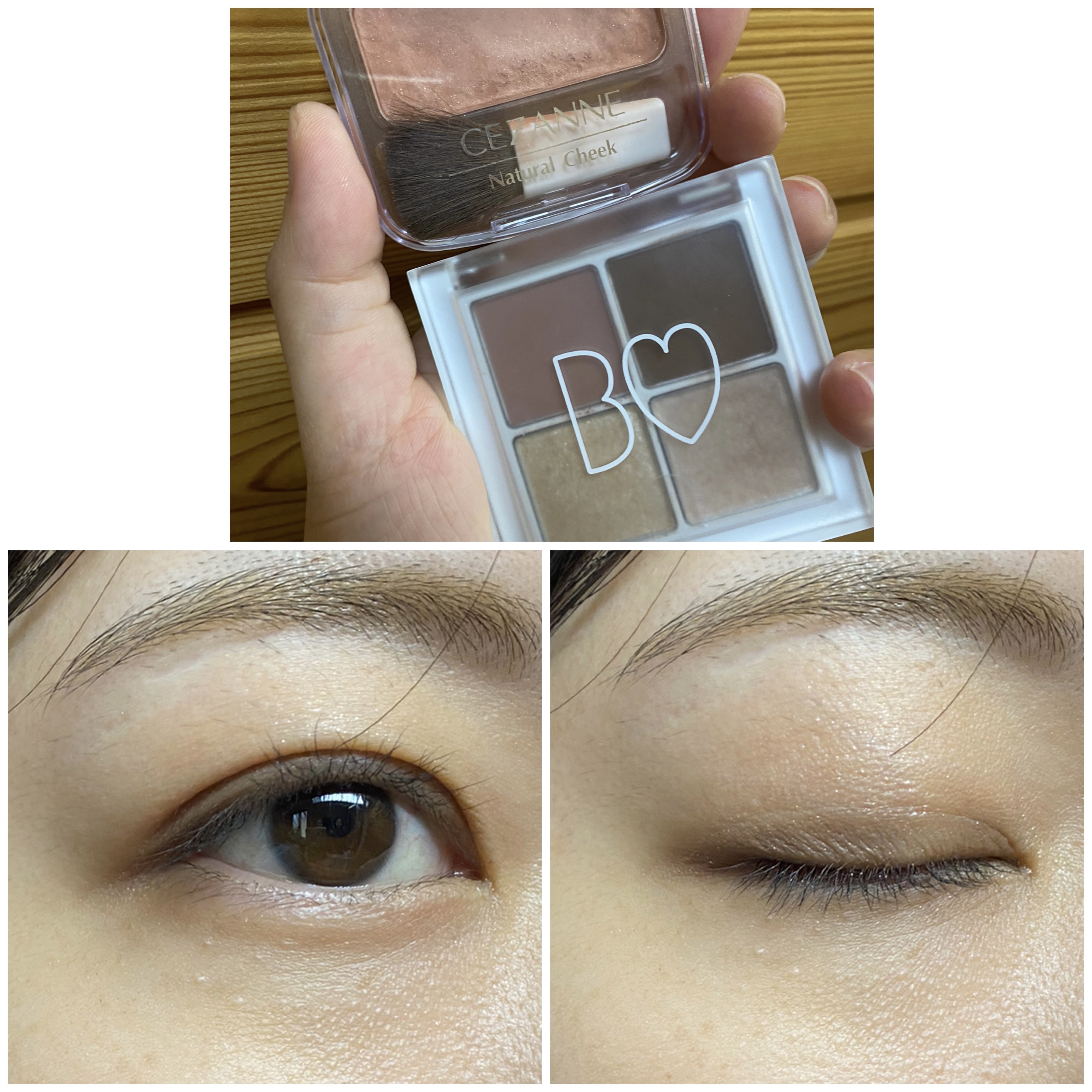 ナチュラル チークN/CEZANNE/パウダーチークを使ったクチコミ（1枚目）