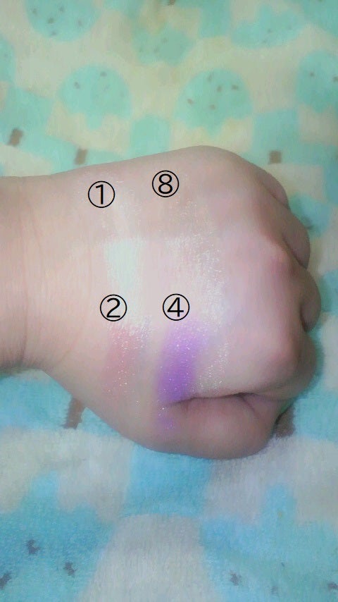 プレイカラー アイシャドウ ビーチパーティー/ETUDE/アイシャドウパレットを使ったクチコミ(3枚目)