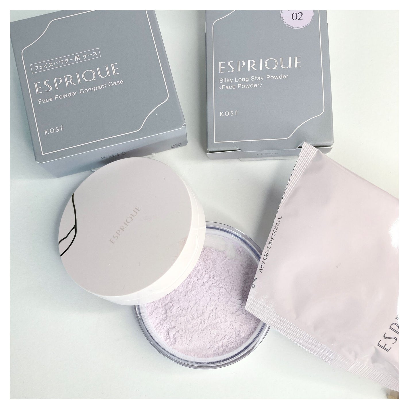 シルキーロングステイ パウダー/ESPRIQUE/ルースパウダーを使ったクチコミ(2枚目)