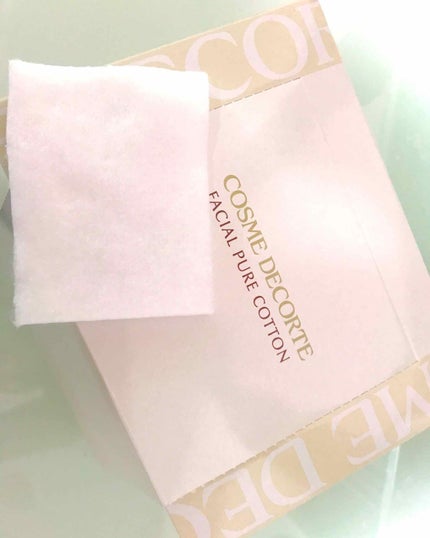 フェイシャル ピュア コットン/DECORTÉ/コットンを使ったクチコミ(2枚目)