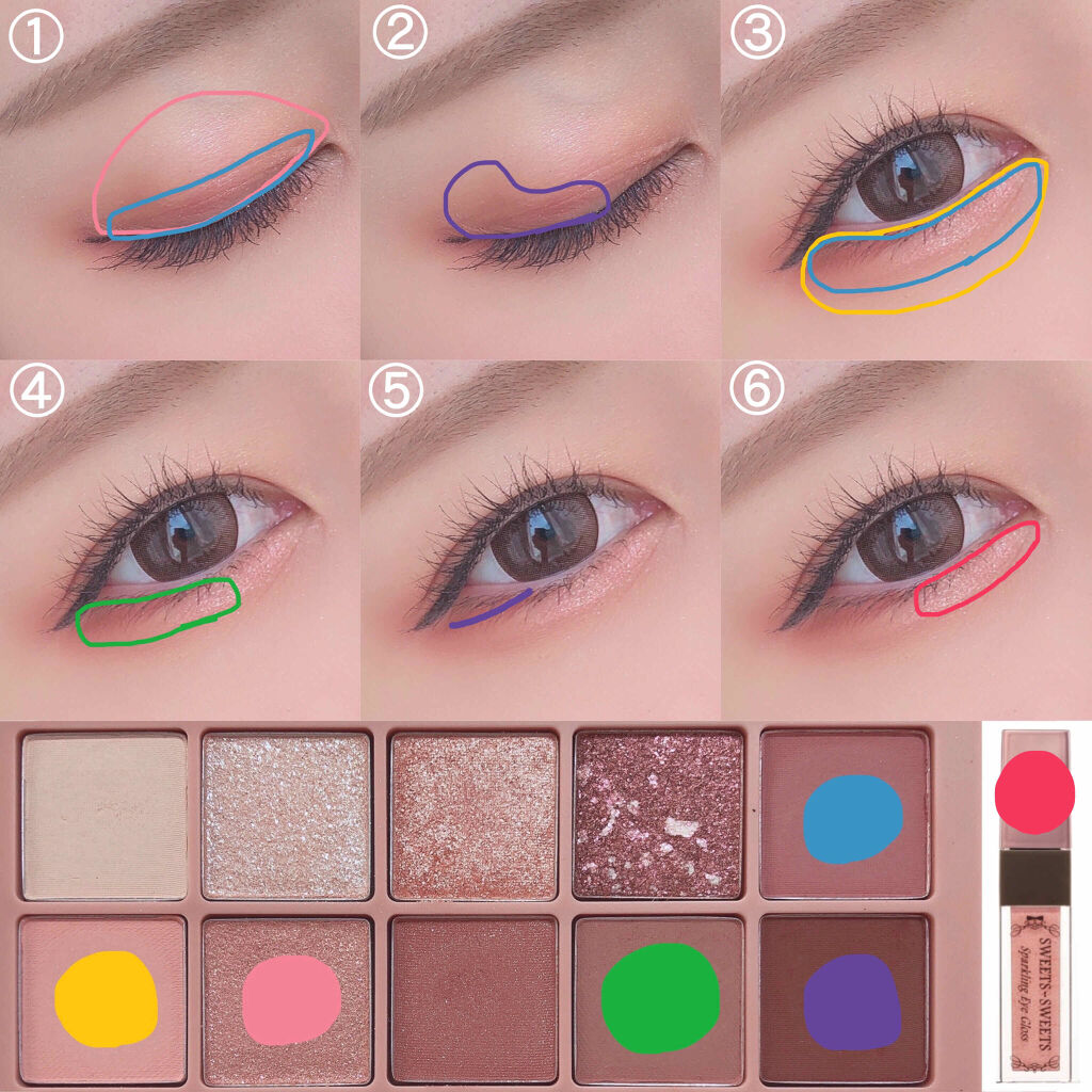 プロ アイ パレット/CLIO/アイシャドウパレットを使ったクチコミ（2枚目）