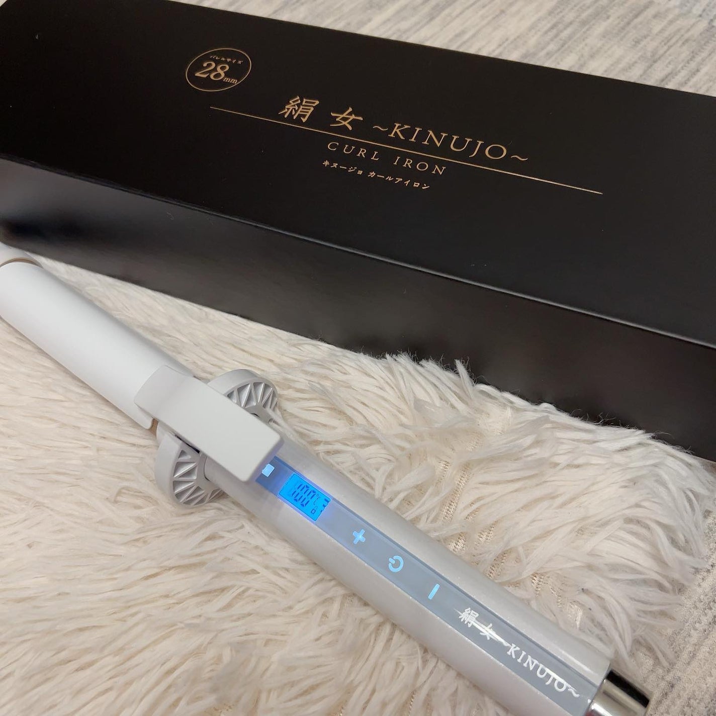 まいこ୨୧ *⑅❤︎·̩͙フォロバ100%♪̊̈♪̆̈ on LIPS 「♡絹女KINUJOカールアイロン特殊な素材から作られたシルクプ..」(1枚目)