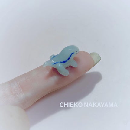 なかやまちえこ on LIPS 「ブルー🦕🦖365日ネイル219日め⠀⠀#最後のジュラ⠀ブルー親..」(4枚目)
