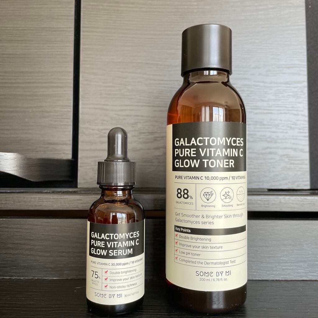 ガラクトミセスピュアビタミンCグローセラム/SOME BY MI/美容液を使ったクチコミ(1枚目)