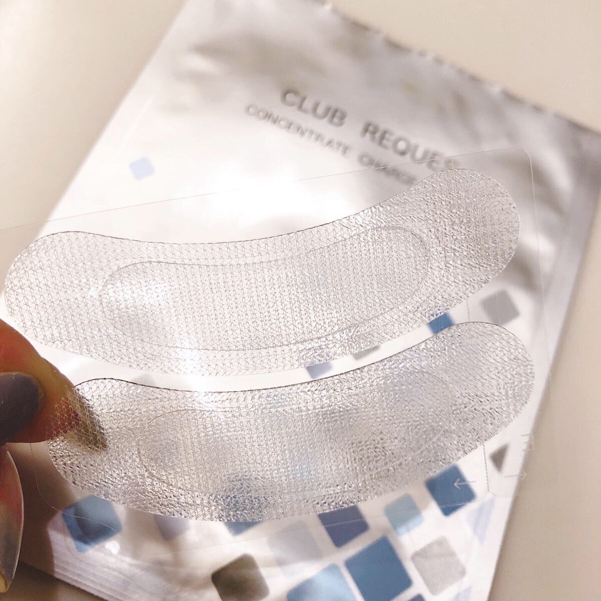 リクエス コンセントレート チャージ パッチ/クラブ/シートマスク・パックを使ったクチコミ（2枚目）