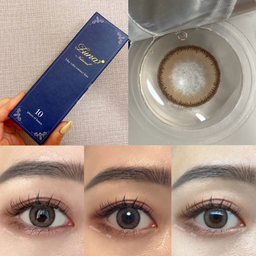 Luna Natural(ルナナチュラル)/Luna Natural/カラーコンタクトレンズを使ったクチコミ(1枚目)