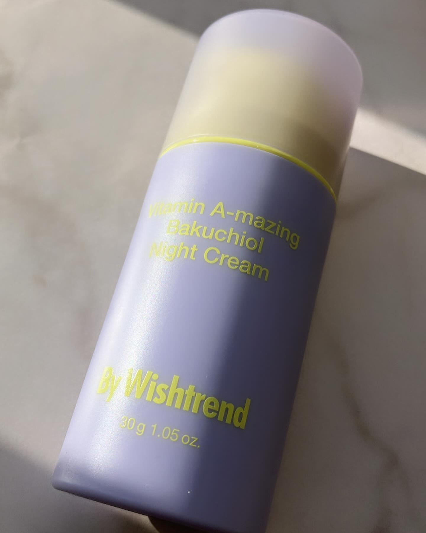 ビタミンA-mazingバクチオールナイトクリーム/By Wishtrend/フェイスクリームを使ったクチコミ（1枚目）