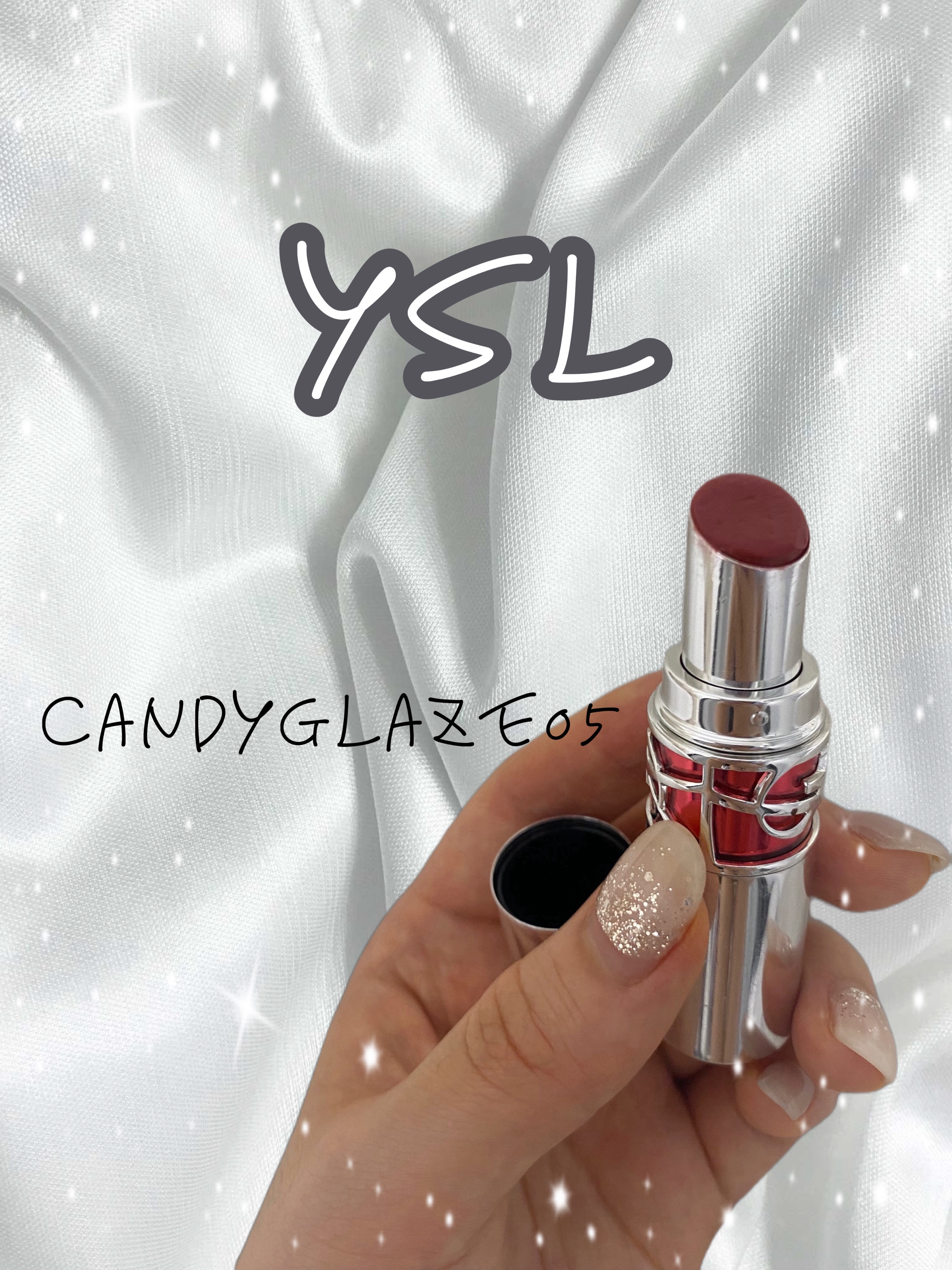 YSL ラブシャイン キャンディグレーズ/YVES SAINT LAURENT BEAUTE/口紅を使ったクチコミ（1枚目）