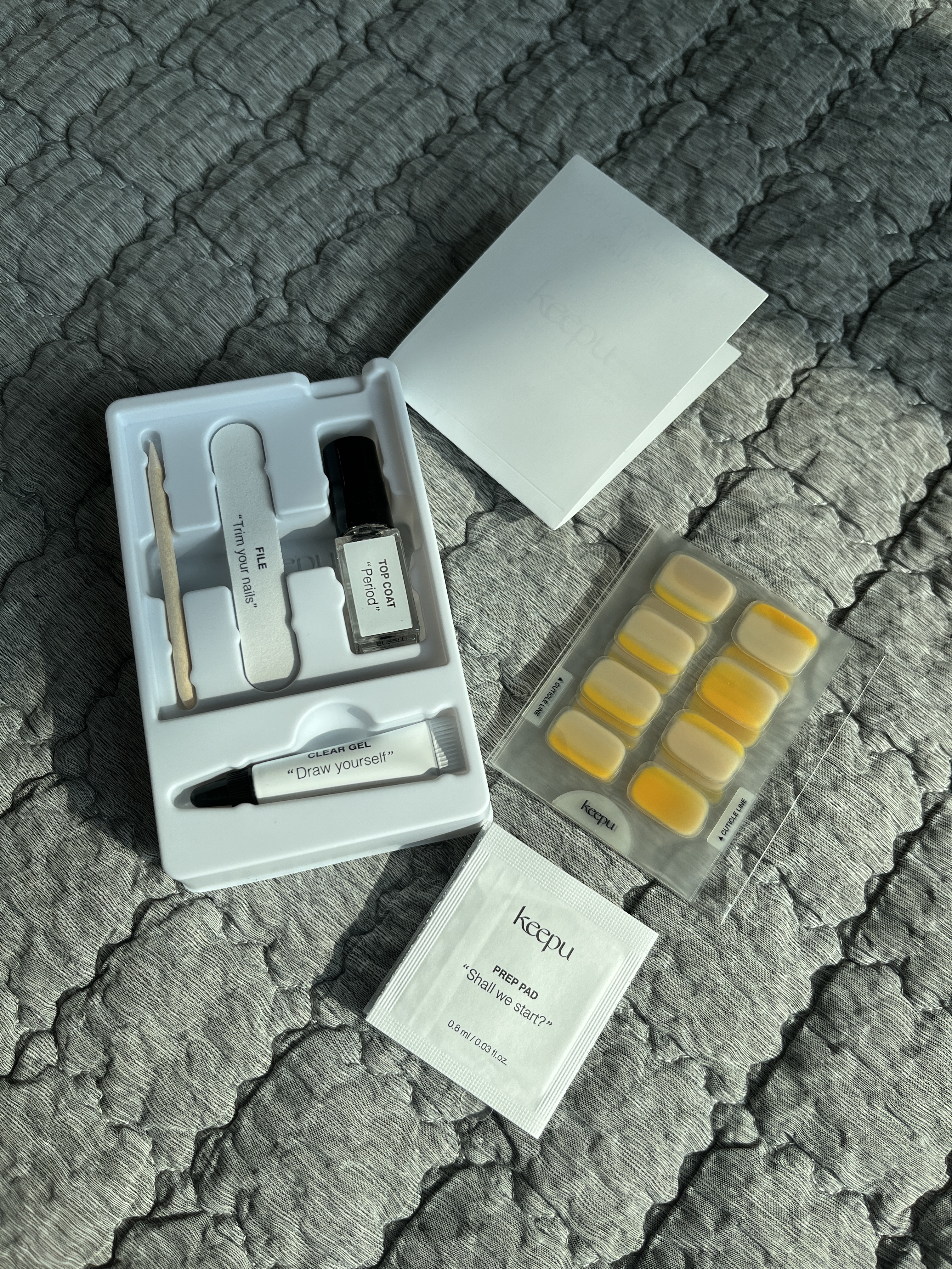 セルフカスタム ネイルシール/KEEPU/ネイルシールを使ったクチコミ（2枚目）