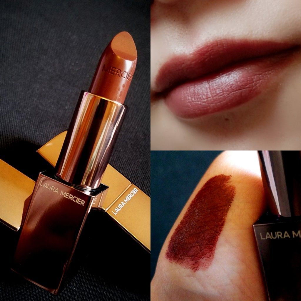 ルージュ エッセンシャル シルキー クリーム リップスティック 07/ローラ メルシエ/口紅を使ったクチコミ（2枚目）