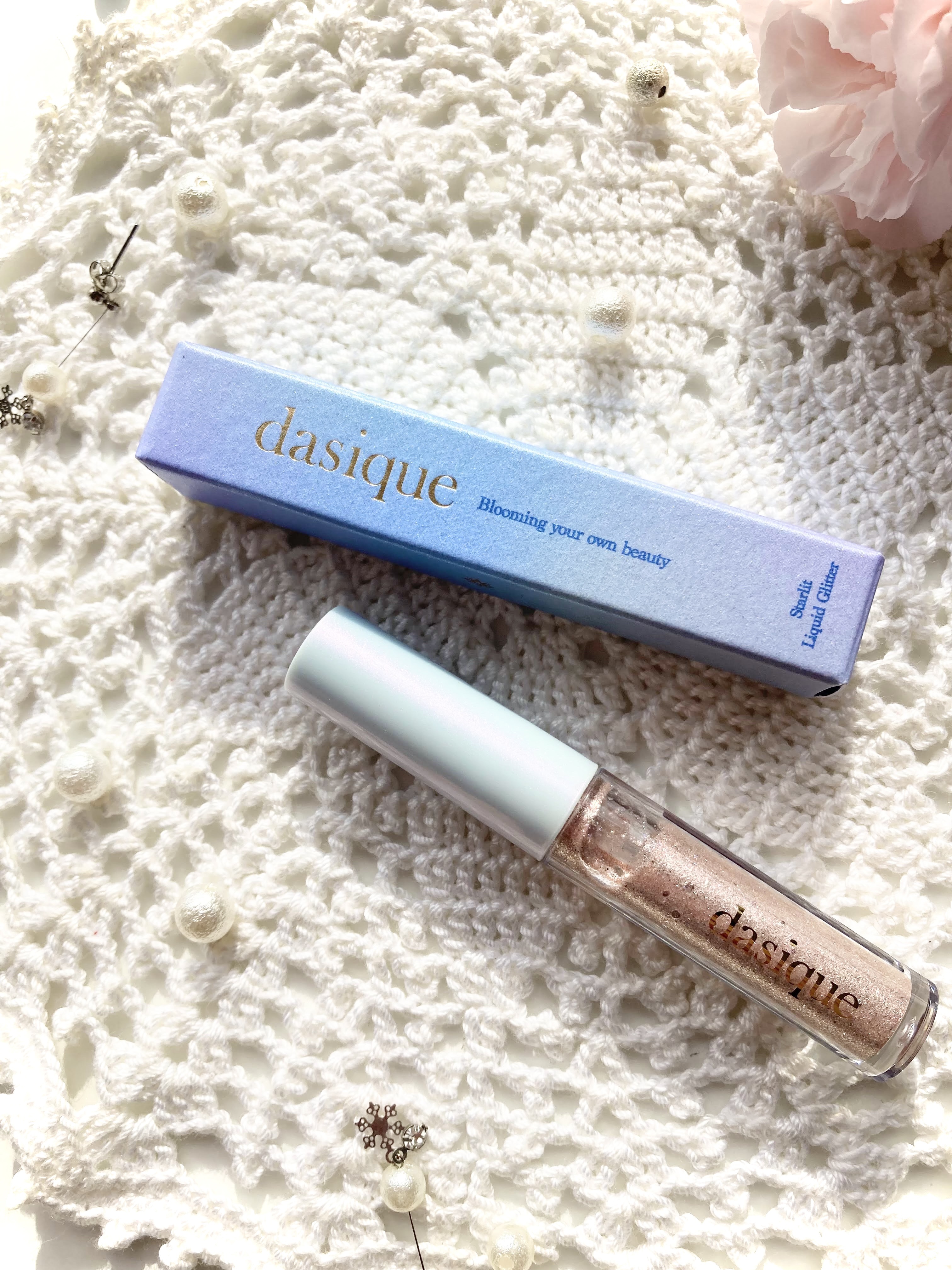 スターリット リキッドグリッター/dasique/メイクアップを使ったクチコミ（1枚目）