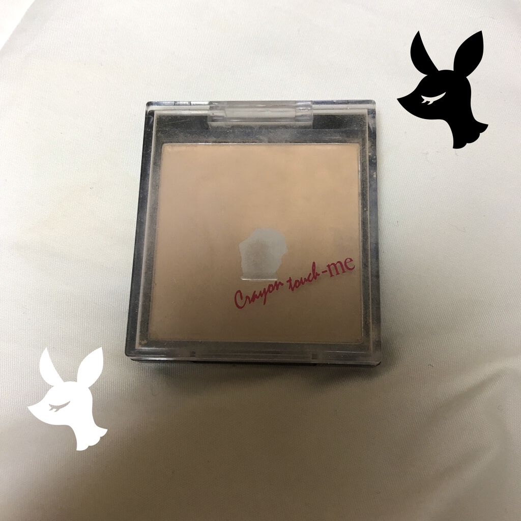 STパウダーファンデ ピンクオークル/crayontouch-me/パウダーファンデーションを使ったクチコミ（3枚目）