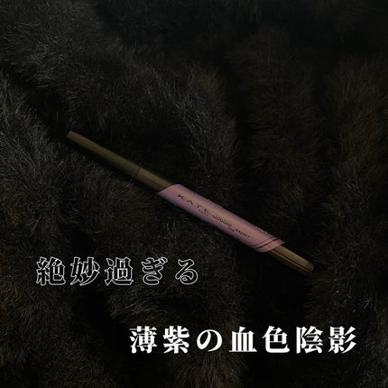ダブルラインエキスパート(血色陰影カラー)/KATE/リキッドアイライナーを使ったクチコミ(1枚目)