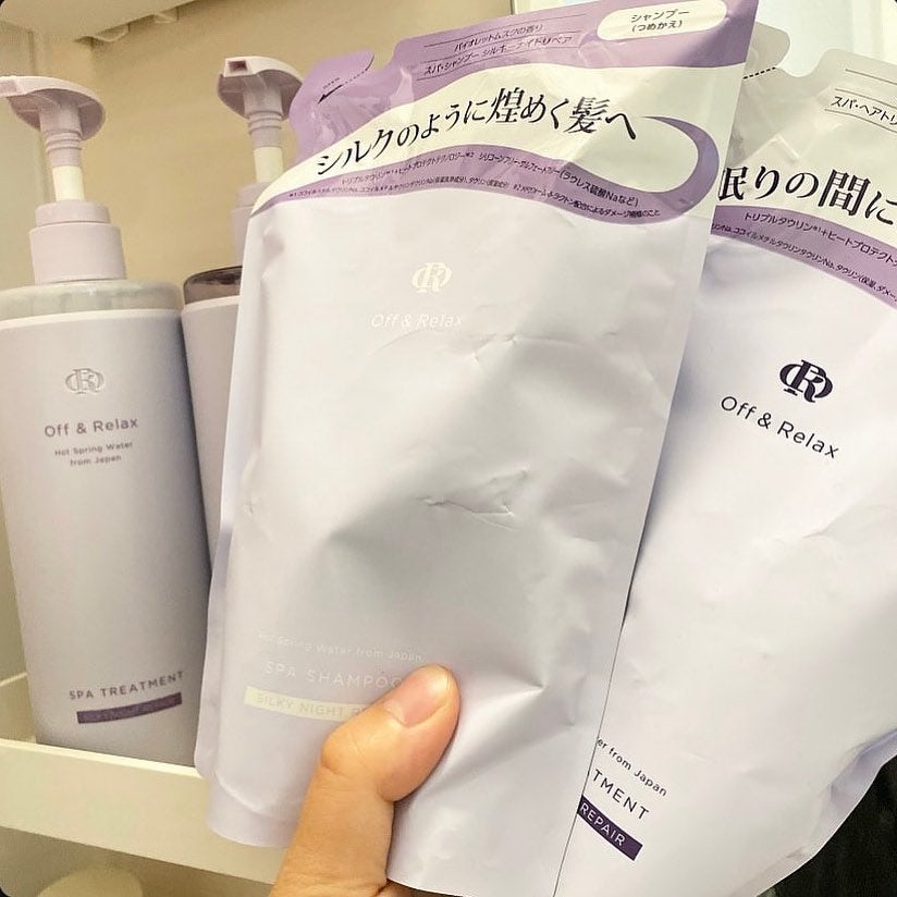 おおにし on LIPS 「..Off&RelaxORスパ・シャンプー シルキーナイトリペ..」(7枚目)