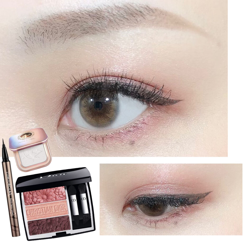 トリオ ブリック パレット＜ピュア グロウ＞/Dior/アイシャドウパレットを使ったクチコミ（1枚目）