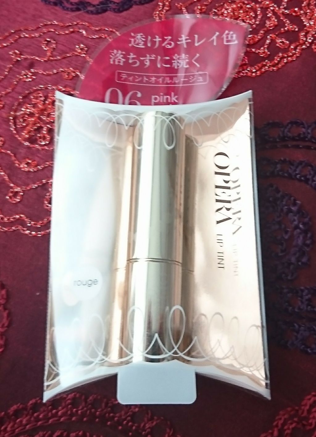 オペラ リップティント N/OPERA/リップティントを使ったクチコミ（2枚目）